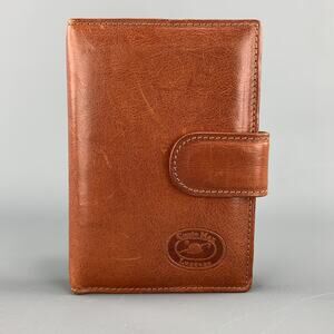 CONTE MAX Tan Leather Phone Contacts Book